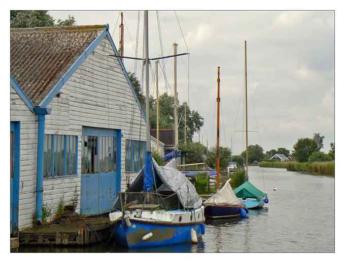 Martham Boatyard - Picture by www.TourNorfolk.co.uk