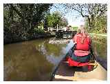 Get ready to duck under the swing bridge.