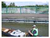 Crossing over the A331 at Ash Aqueduct