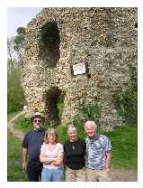 King John`s Castle at Odiham - he left to sign Magna Carta from here