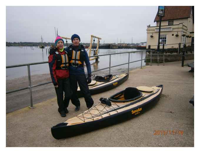 The launch area at Pin Mill