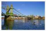 Hammersmith Bridge, West London © Nick Garrod