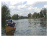 The Bridge from the backwater back to the Thames