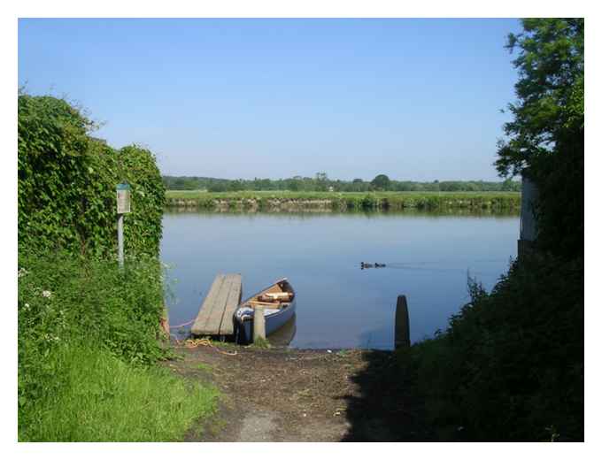 The launch site at Wargrave 