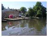 Alternative launch point from the car park of the St George &  Dragon pub 