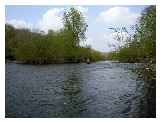 A short paddle took us to an island (stop for lunch) following which we descended the bumpy riffles on the east side