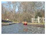 Crossing the Usk on the Brynich aquaduct 