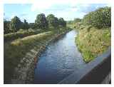 River mersey from Northenden fotbridge © hugovk