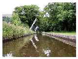 A typical lift bridge