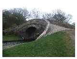 The crossover bridge at the Glasson branch