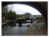 The first lock on the Glasson branch