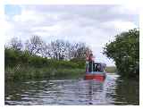 Following a narrowboat